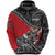 Maori Hoodie Fall In Rugby Unisex Red - Polynesian Pride