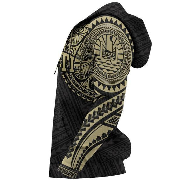 Tahiti Pullover Hoodie Tahiti Polynesian Tattoo - Polynesian Pride