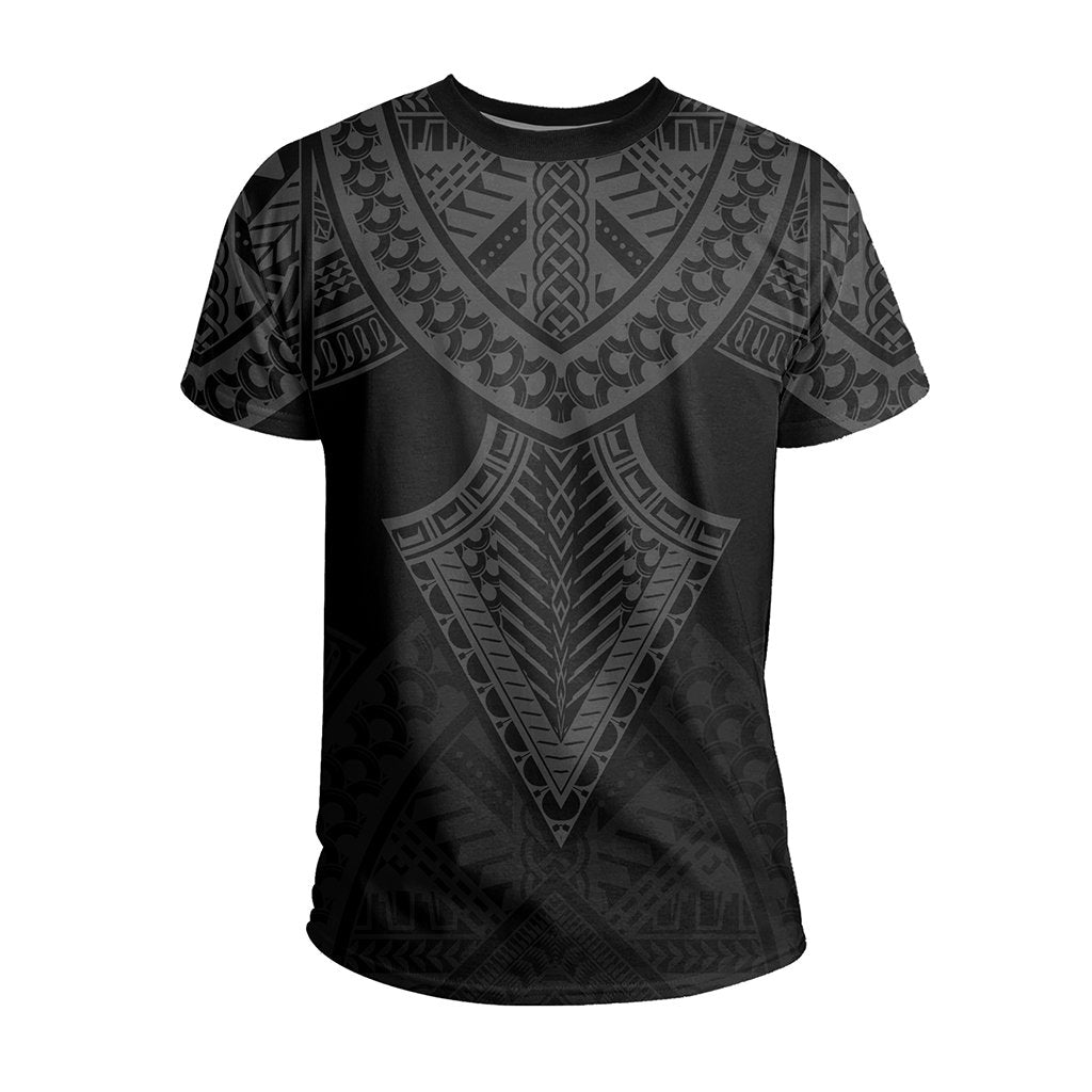 Hawaii Polynesian Limited T Shirt Tab Style Gray - Polynesian Pride