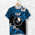 FSM Yap T Shirt Unique Vibes Blue LT8 - Polynesian Pride