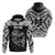 Guam Rugby Zip Hoodie Polynesian Patterns Black LT16 Unisex Black - Polynesian Pride