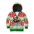 Hawaiian Santa Claus Warrior Hoodie KID Christmas LT6 - Polynesian Pride